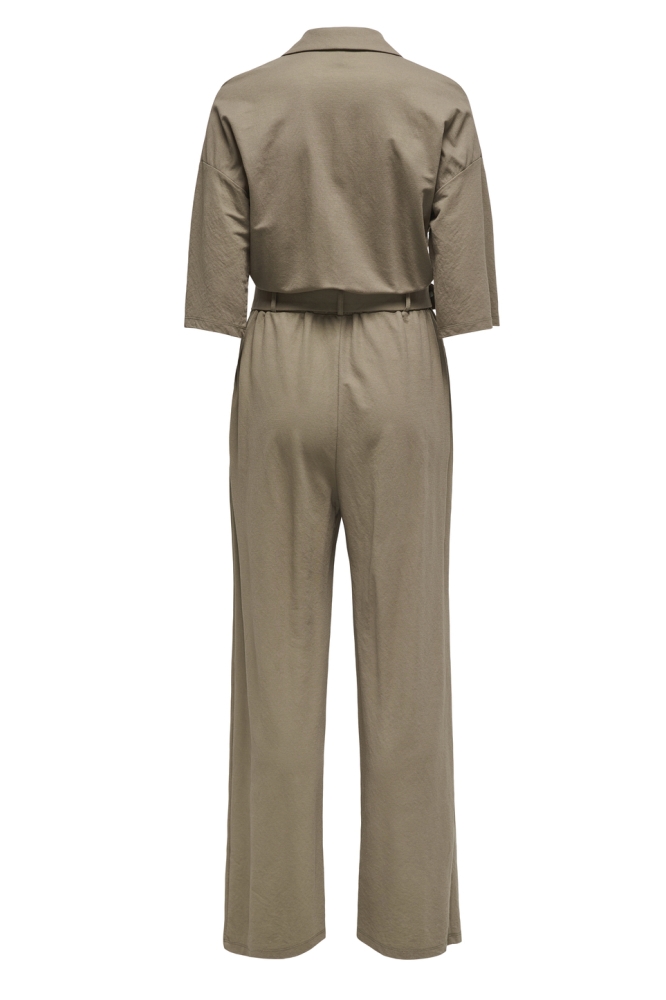 ONLJANY 3/4 V-NECK JUMPSUIT JRS 15343489 Walnut